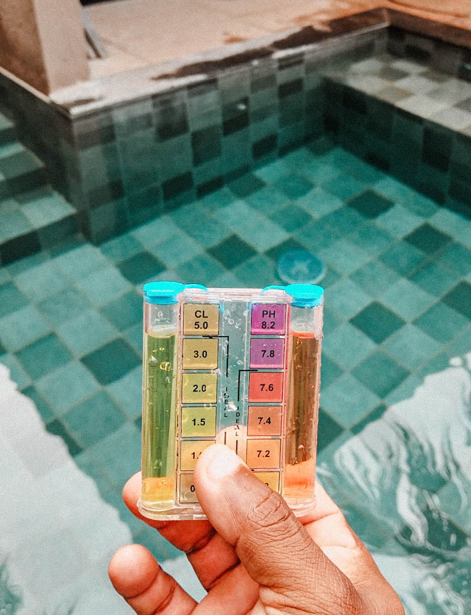 Limpeza de piscina